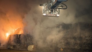 Großbrand in Bielefeld Jöllenbeck