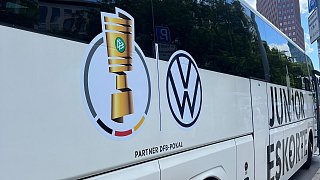 Die elf Einlaufkinder aus OWL bei Arminias Pokalfinale