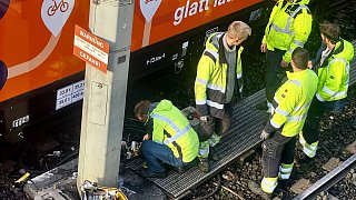 Bielefelder Stadtbahnverkehr nach Entgleisung massiv gestört