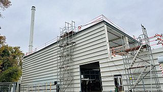 Richtfest bei Delius Delcotex in Jöllenbeck für den Neubau der Halle 5