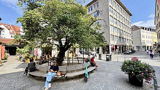 Wunderschöner Spätsommer in der Bielefelder Altstadt