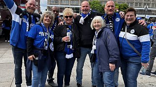 Die schönsten Bilder vom Arminia-Fanfest in Berlin