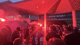 Arminias Aufstiegsparty