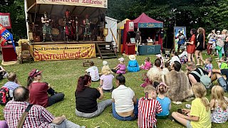 Bielefeld: viele Motive vom zweiten Tag des Sparrenburgfest