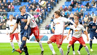 Fußball: Arminia Bielefeld gegen RB Leipzig