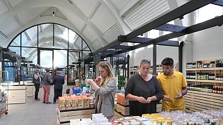 Zwei Jahre Umbau: Einblicke in den Arbeitsalltag an der Markthalle