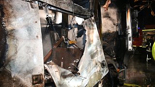 Feuerwehr löscht Lkw-Brand in Herzebrock-Clarholz