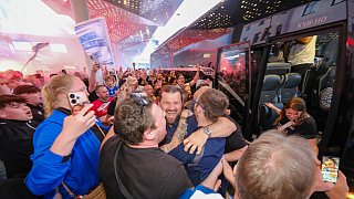 Arminias Aufstiegsparty