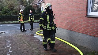 Feuerwehr löscht Küchenbrand in Gütersloh