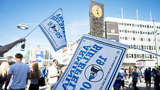 Arminias Aufstiegsparty