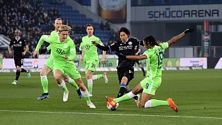 Die Bilder vom Spiel Arminia gegen Wolfsburg