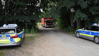 Fußgänger findet Leiche in Blankenhagener Baggersee