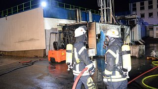 Brand in Tiefkühlkost-Firma Frostkrone in Rietberg