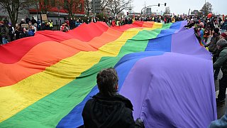 Massenprotest gegen AfD-Jugend in Gießen