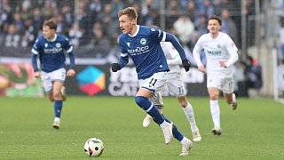 Arminia schlägt Erzgebirge Aue 2:1.