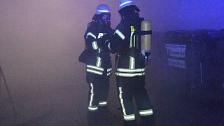 Feuerwehr-Nachwuchs übt den Ernstfall in Rheda-Wiedenbrück