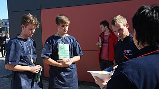 Katastrophenschutzübung auf der A 33 zwischen Halle und Borgholzhausen