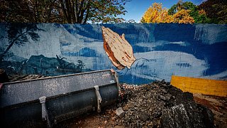 Ein Stadtrundgang mit Kennern der Graffiti-Kunst