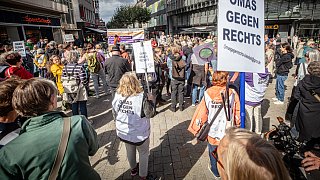 Demonstrationen am Jahnplatz