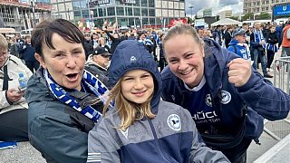 Die schönsten Bilder vom Arminia-Fanfest in Berlin