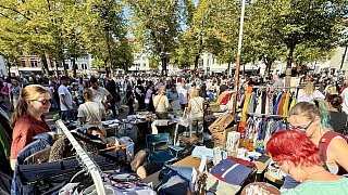 Wunderschöner Spätsommer in der Bielefelder Altstadt