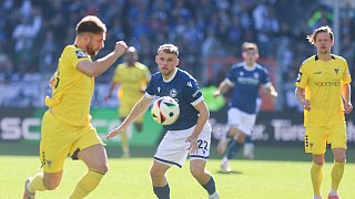 Arminia Bielefeld und Alemannia Aachen trennen sich 1:1.