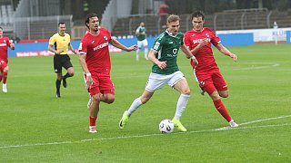 Partie des SC Verl gegen Schweinfurt in Bildern