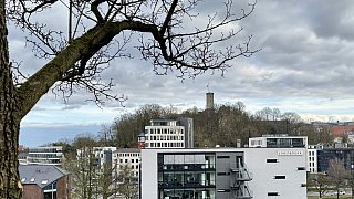 Das Streitbörger-Gebäude am Adenauerplatz