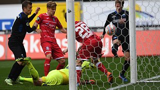 SC Paderborn gewinnt gegen den FSV Frankfurt
