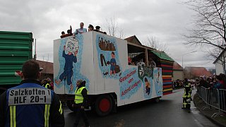 Karnevalsumzug in Salzkotten-Scharmede