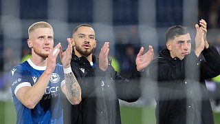 Arminia Bielefeld schlägt Viktoria Köln 2:0.