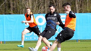 Arminia-Training am Dienstag, 12. April