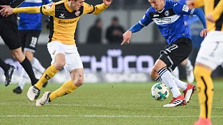 Arminia verliert 2:3 gegen Dresden
