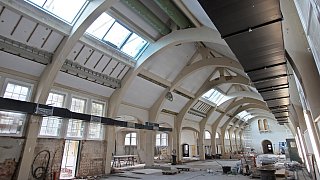 Zwei Jahre Umbau: Einblicke in den Arbeitsalltag an der Markthalle