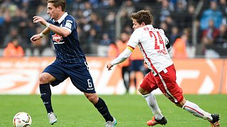 Fußball: Arminia Bielefeld gegen RB Leipzig