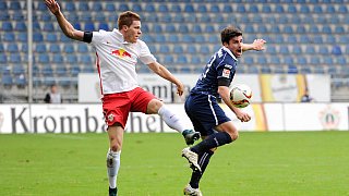 Fußball: Arminia Bielefeld gegen RB Leipzig