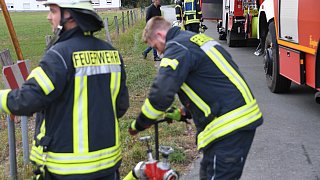 Mann verletzt sich bei Verpuffung in Schloß Holte-Stukenbrock