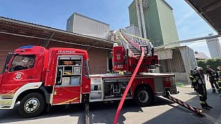 Brand in Industriegebäude in Verl