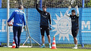 Arminia-Training am Dienstag, 12. April