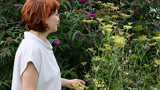 Der Garten von Familie Beckmann aus Preußisch Oldendorf