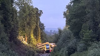 Zugunglück bei Biberach