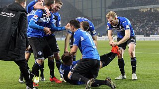 Arminia Bielefeld gegen FC St. Pauli