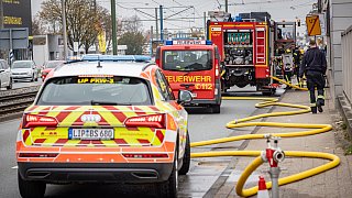 Feuerwehr-Übung Leineweber