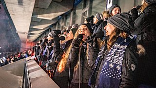 Bielefeld singt Weihnachtslieder im Stadion