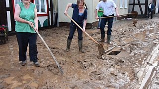 Höxter: Starkregen in Ottbergen