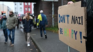 Massenprotest gegen AfD-Jugend in Gießen