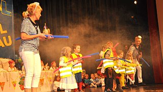 Brakel: Carsten Reineke und Anna Tölle als Kinderprinzenpaar in Brakel feierlich proklamiert