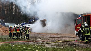 Großbrand in Bielefeld Jöllenbeck