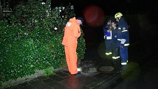 Spexard: Feuerwehr und THW im Dauereinsatz