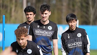 Arminia-Training am Dienstag, 12. April